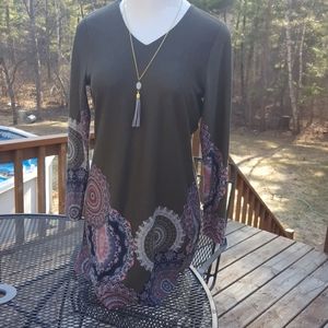 NWT women's Creations long sleeve dress sz. S